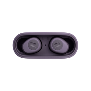 JBL Vibe 100TWS - Purple - True Wireless Earbuds - Detailshot 3